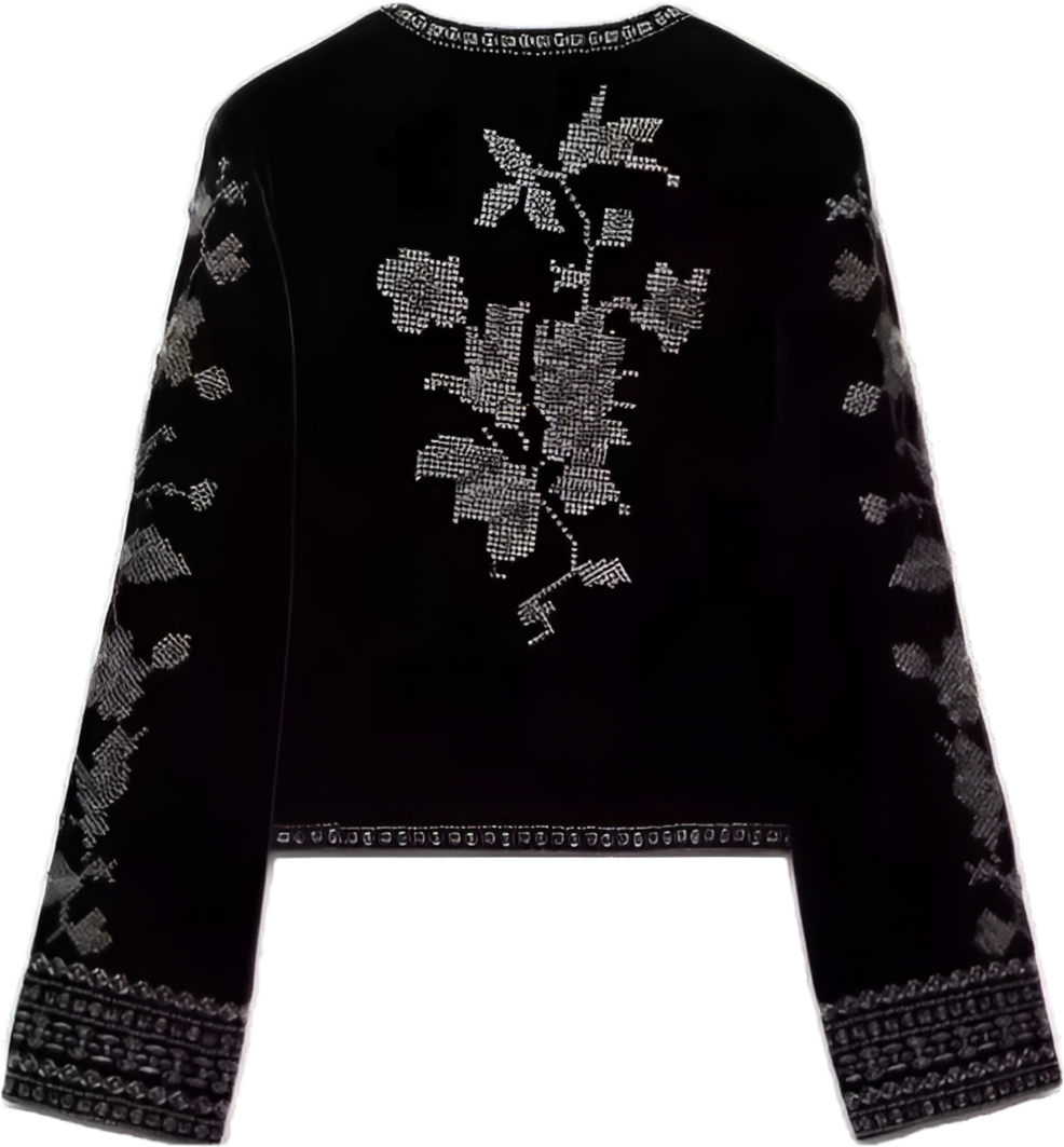 ,,Noir Éclat“ Jacke