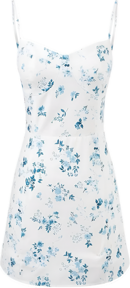 ,,Indigo Garden“ Dress