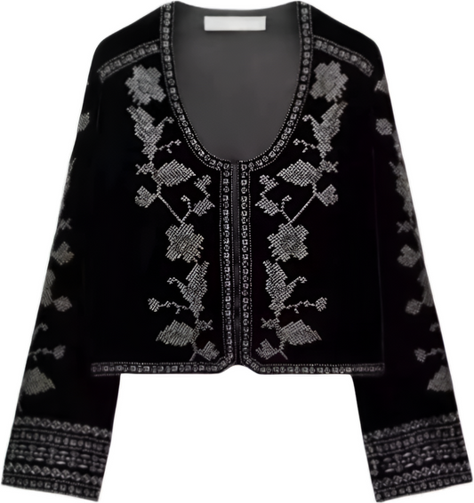 ,,Noir Éclat“ Jacke