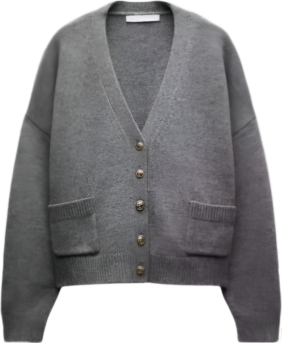 Sweater with Buttons